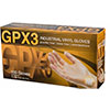 GPX3 Vinyl, Powder Free Gloves, Large