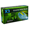 Xtreme X3 Nitrile, Textured, Powder Free Gloves, XL